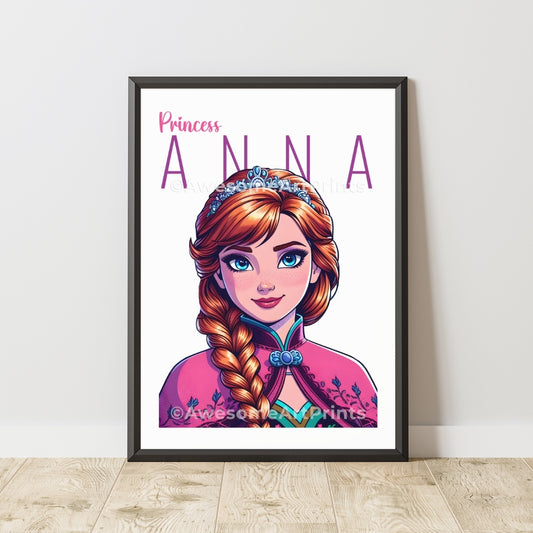 Popular Princess Anna Art Print